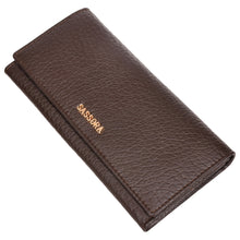 Load image into Gallery viewer, Sassora Genuine Premium Leather Brown Women Purse