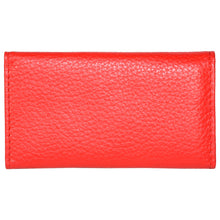 Load image into Gallery viewer, Sassora Genuine Leather Small Red Unisex Key Case
