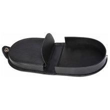 Load image into Gallery viewer, Sassora Genuine Leather Black Coin Pouch For Men And Women