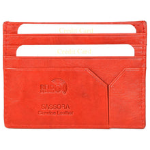 Load image into Gallery viewer, Sassora Genuine Leather Small Credit Card Holder
