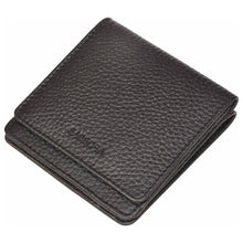 Load image into Gallery viewer, Sassora Genuine Leather Small Black RFID Protected Women Wallet