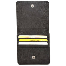 Load image into Gallery viewer, Sassora Genuine Leather Small Black RFID Protected Women Wallet