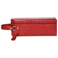 Load image into Gallery viewer, Sassora Genuine Premium Leather Unisex Single Wine Carrier Bag