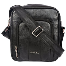 Load image into Gallery viewer, Sassora Premium Leather Small Everyday Use Sling Crossbody Bag