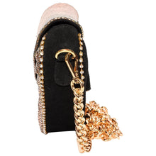 Load image into Gallery viewer, Sassora Genuine Leather Golden Color Small Party Sling Bag