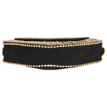 Load image into Gallery viewer, Sassora Genuine Leather Golden Color Small Party Sling Bag