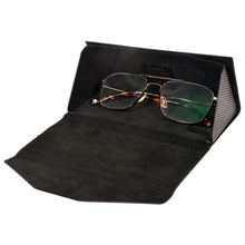 Load image into Gallery viewer, Sassora Genuine Leather Unisex Foldable Spectacle / Sunglass Case