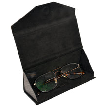 Load image into Gallery viewer, Sassora Genuine Leather Unisex Foldable Spectacle / Sunglass Case