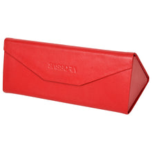 Load image into Gallery viewer, Sassora Genuine Leather Stylish Foldable Medium Spectacle Case