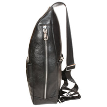 Load image into Gallery viewer, Sassora Genuine Leather Unisex Medium Backpack
