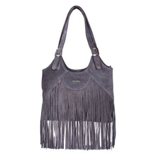 Load image into Gallery viewer, Sassora 100% Premium Suede Leather Medium Girls Shoulder Bag