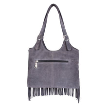 Load image into Gallery viewer, Sassora 100% Premium Suede Leather Medium Girls Shoulder Bag