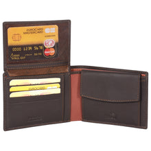 Load image into Gallery viewer, Sassora Genuine Smooth Leather Men's RFID Large Wallet