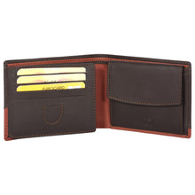 Load image into Gallery viewer, Sassora Soft Genuine Leather Brown Large Wallet For Men