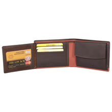 Load image into Gallery viewer, Sassora Soft Genuine Leather Brown Large Wallet For Men