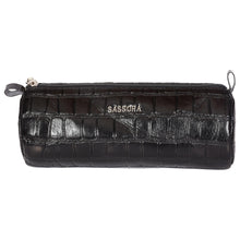 Load image into Gallery viewer, Sassora Genuine Leather Animal Texture Pen and Pencil Case