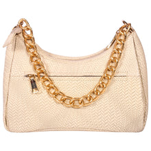 Load image into Gallery viewer, Sassora 100% Genuine Leather Weaving Pattern Women's Shoulder Bag