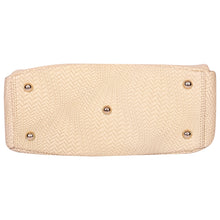 Load image into Gallery viewer, Sassora 100% Genuine Leather Weaving Pattern Women's Shoulder Bag