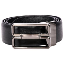 Load image into Gallery viewer, Sassora Pure Leather Reversible Detachable Buckle Belt