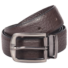 Load image into Gallery viewer, Sassora Premium Leather Reversible Detachable Buckle Men's Belt