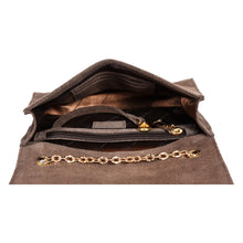 Load image into Gallery viewer, Sassora 100% Genuine Leather Suede Fringe Girl's Sling Bag