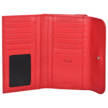 Load image into Gallery viewer, Sassora Genuine Leather Stylish Medium Size Women's RFID Wallet