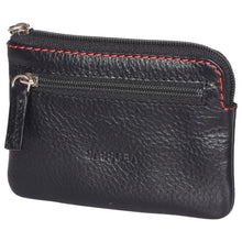 Load image into Gallery viewer, Sassora Premium Leather Unisex Zip Closure Key Pouch