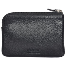 Load image into Gallery viewer, Sassora Premium Leather Unisex Zip Closure Key Pouch