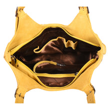 Load image into Gallery viewer, Sassora Premium Suede Leather Large Women Fringe Shoulder Bag