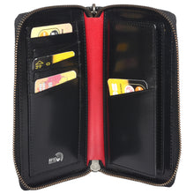 Load image into Gallery viewer, Sassora Shiny Leather RFID Travel Organizer For Women