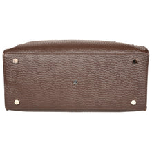 Load image into Gallery viewer, Sassora Genuine Leather Brown Women Medium Satchel Bag