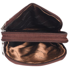 Load image into Gallery viewer, Sassora Genuine Leather Small Mobile Shaped Sling Bag