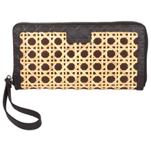 Load image into Gallery viewer, Sassora Leather and Kane material RFID Purse for Women