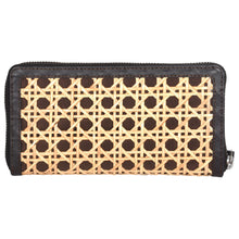 Load image into Gallery viewer, Sassora Leather and Kane material RFID Purse for Women