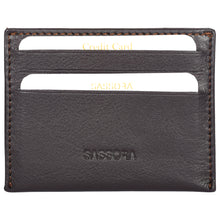 Load image into Gallery viewer, Sassora Genuine Leather RFID Protected Credit Card Holder