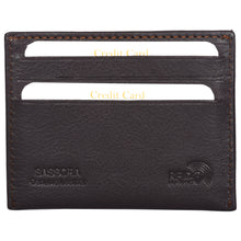 Load image into Gallery viewer, Sassora Genuine Leather RFID Protected Credit Card Holder