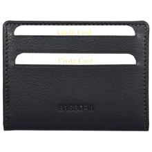 Load image into Gallery viewer, Sassora Genuine Leather RFID Protected Business Card Holder