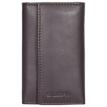 Load image into Gallery viewer, Sassora Genuine Leather Unisex 6 Keyholder Key Pouch