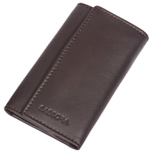 Load image into Gallery viewer, Sassora Genuine Leather Unisex 6 Keyholder Key Pouch
