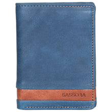 Load image into Gallery viewer, Sassora Genuine Leather RFID Bifold Notecase