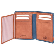 Load image into Gallery viewer, Sassora Genuine Leather RFID Bifold Notecase
