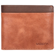 Load image into Gallery viewer, Sassora 100% Pure Leather Men's RFID Wallet