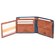 Load image into Gallery viewer, Sassora Men Premium Leather Bi Fold RFID Wallet