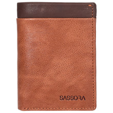 Load image into Gallery viewer, Sassora 100% Genuine Leather RFID Note Case