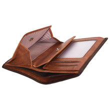 Load image into Gallery viewer, Sassora 100% Genuine Leather Men's RFID Notecase