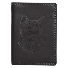 Load image into Gallery viewer, Sassora Genuine Leather RFID Animal Embossed Pattern Notecase Wallet