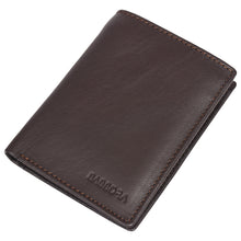 Load image into Gallery viewer, Sassora Genuine Leather Medium Bifold Notecase
