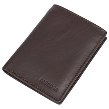 Load image into Gallery viewer, Sassora Genuine Leather Medium Bifold Notecase