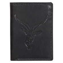 Load image into Gallery viewer, Sassora Premium Leather RFID Animal Embossed Pattern Large Notecase