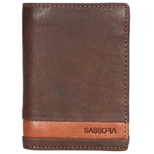 Load image into Gallery viewer, Sassora Premium Leather Bi-Fold RFID Notecase